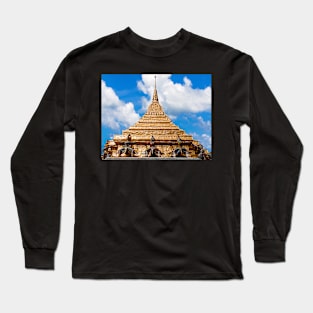 Atlantes in the form of demons supporting the Royal Pantheon building. Long Sleeve T-Shirt